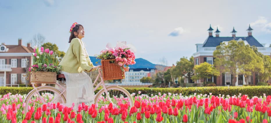 九州豪斯登堡~巴洛克陶瓷公園、九十九島海洋樂園、溫泉樂園雙享受五日